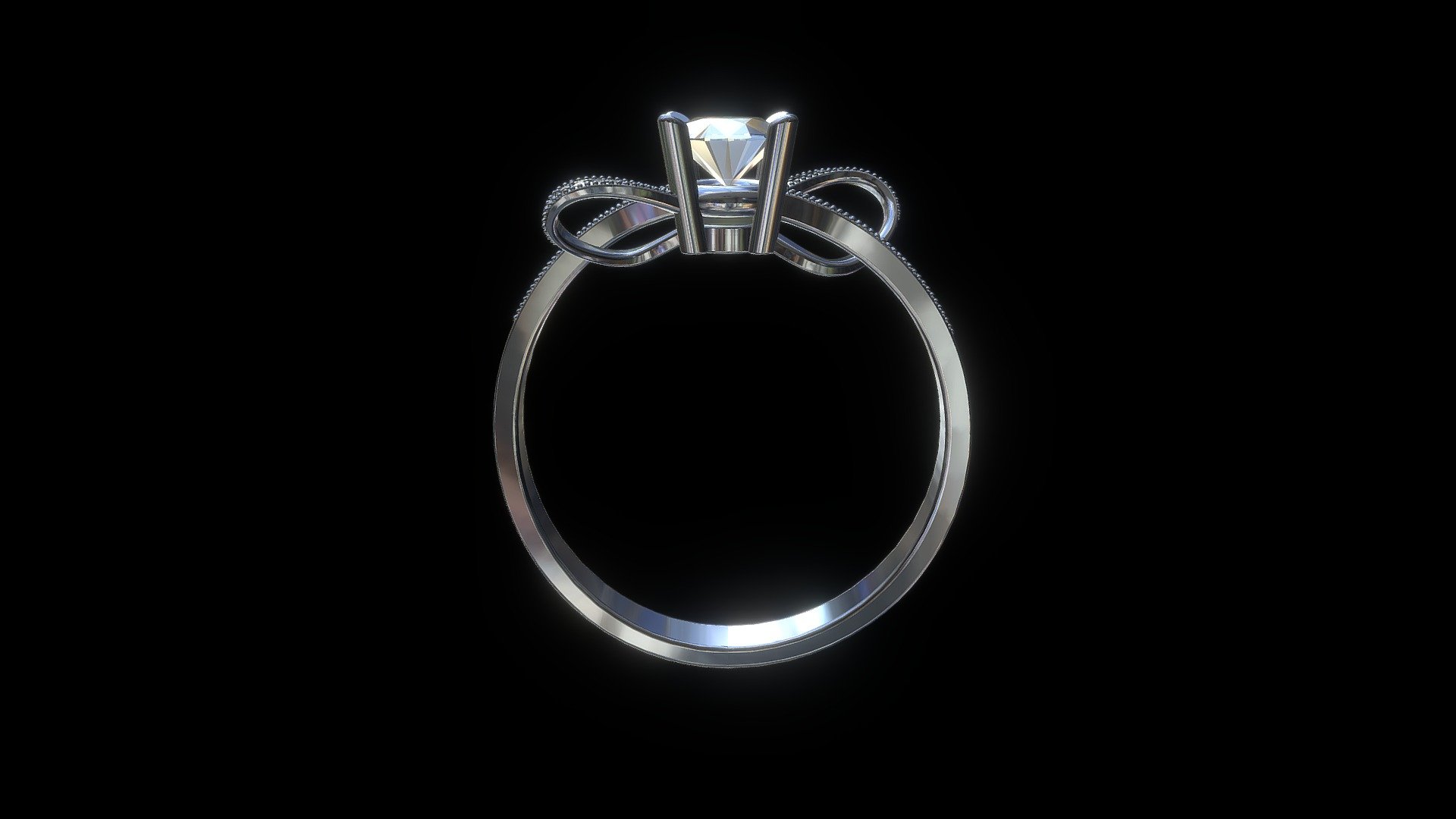 鑽石家-戒指-12-比翼雙飛 — Sketchfab embed 3D viewer