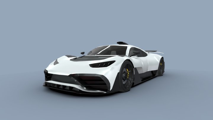 Mercedes Amg One 3D Model
