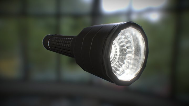 Flashlight 3D Model
