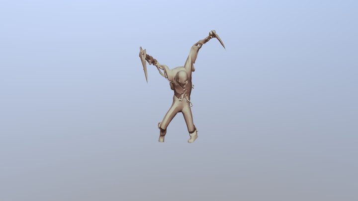 Dead Space - Necromorph 3D Model