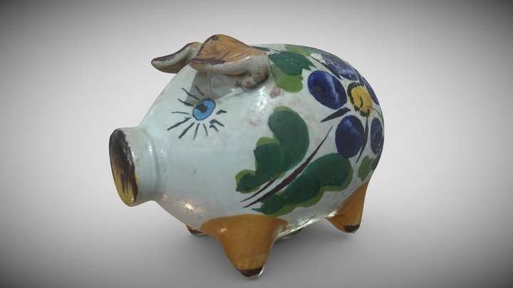 Piggy Bank (Photogrammetry) 3D Model