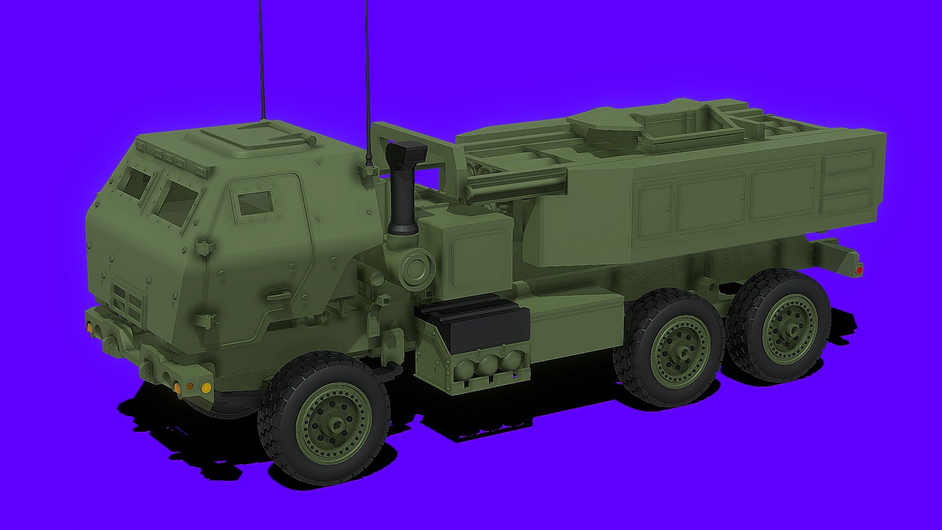 M142 High Mobility Artillery Rocket System - 3D model by ˢᵒᵘʳᶜᵉ ⁴ ...