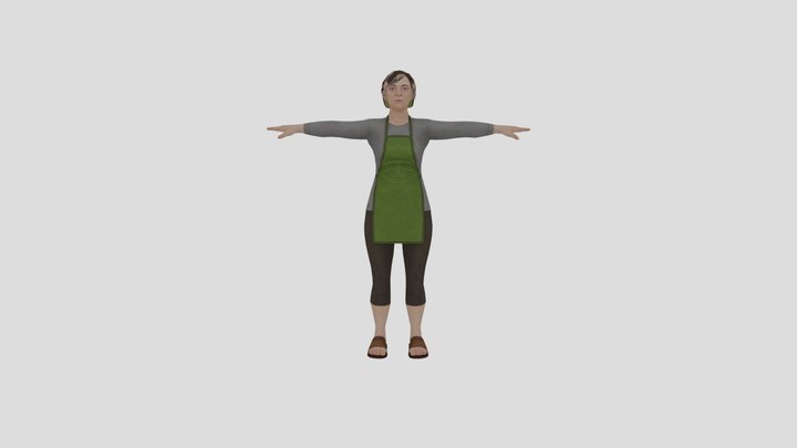 SBRA Andrew's mom 3D Model