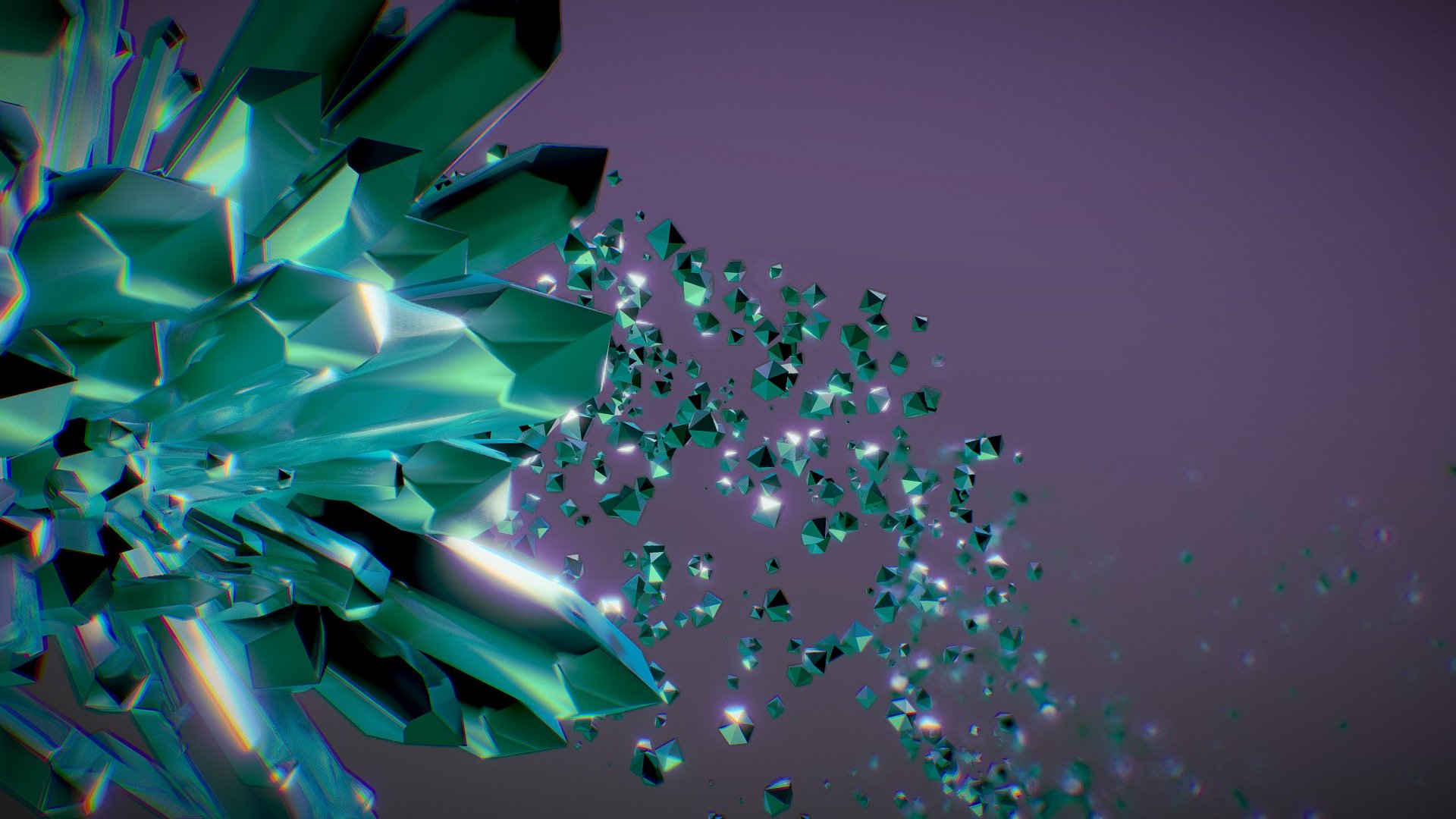 Crystals - Download Free 3D model by jou [77b3c8b] - Sketchfab