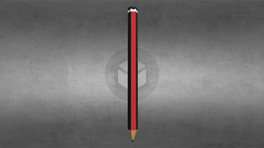 Low Poly Pencil