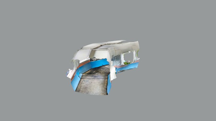 A graffiti in Chi Ming Kiu 3D Model