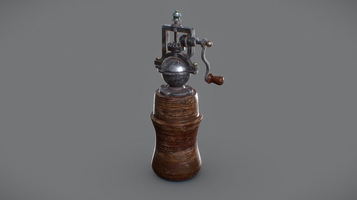Antique Pepper Mill