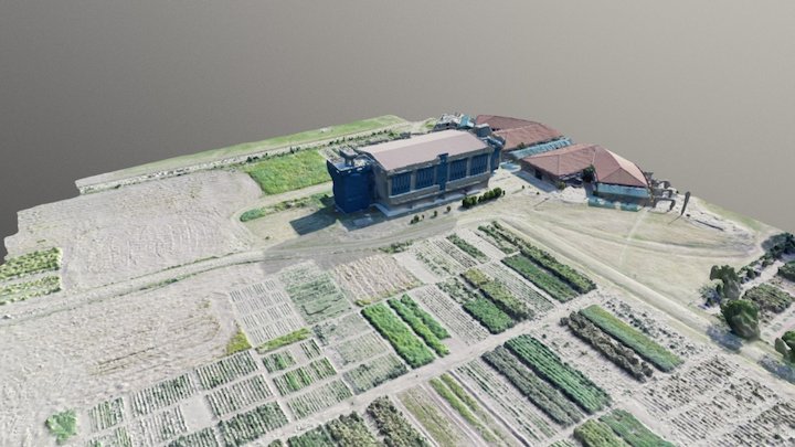 Modelo 3D - Fac. Ciencias Agrícolas UAGRM 3D Model
