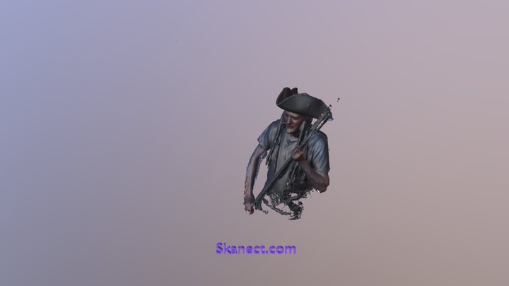 david pirate 1 3D Model