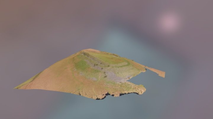 Table mountain hillfort Crickhowell-jaymie james 3D Model