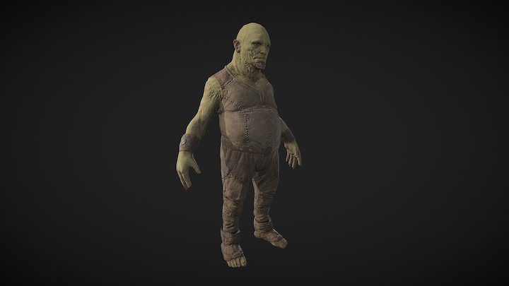 Troll 3D Model