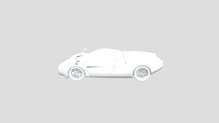 Huayra Codalunga 3D Model