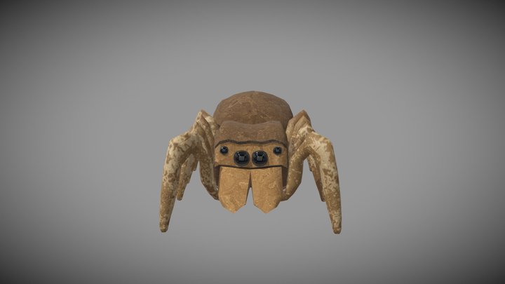 Spider stylized 3D Model