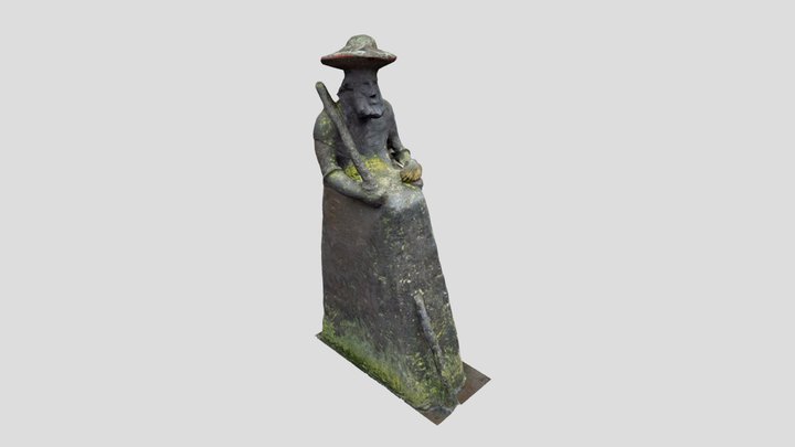 Jakobus Skulptur - Göttingen 3D Model
