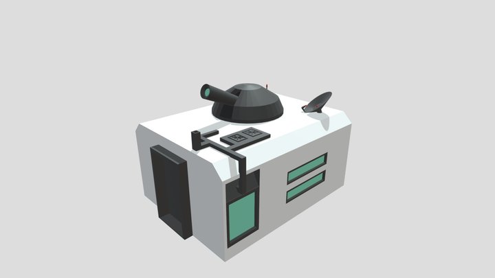 Lab (LowPoly) 3D Model
