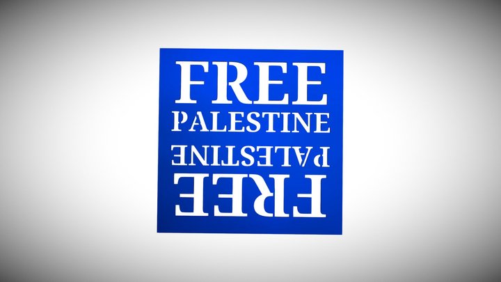 Free Palestine model download – Free 3D Model STL