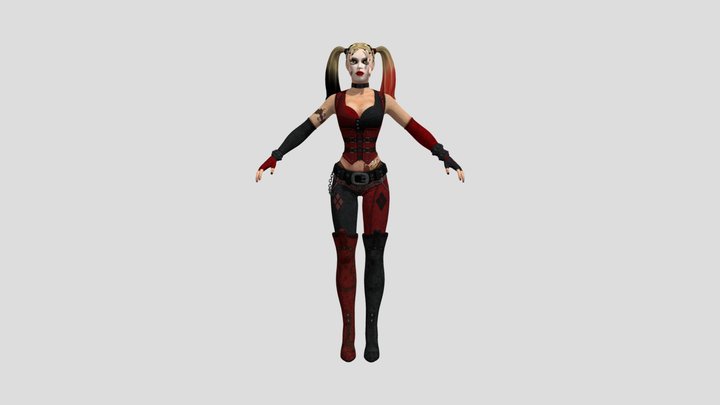 Harley Quinn 3D Model