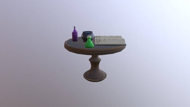 MFunk Alchemy Table 3D Model