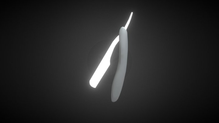 Straight Razor 3D Model