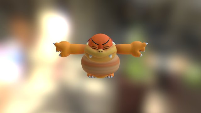 Wii U - Super Mario 3D World - Boom Boom 3D Model