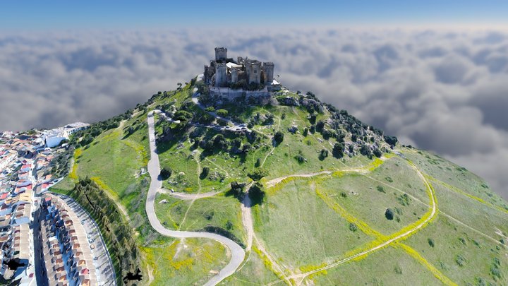 CastilloAlmodovar Castle GAME OF THRONES Scenary 3D Model