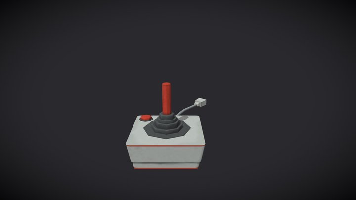 Retro Controller 3D Model