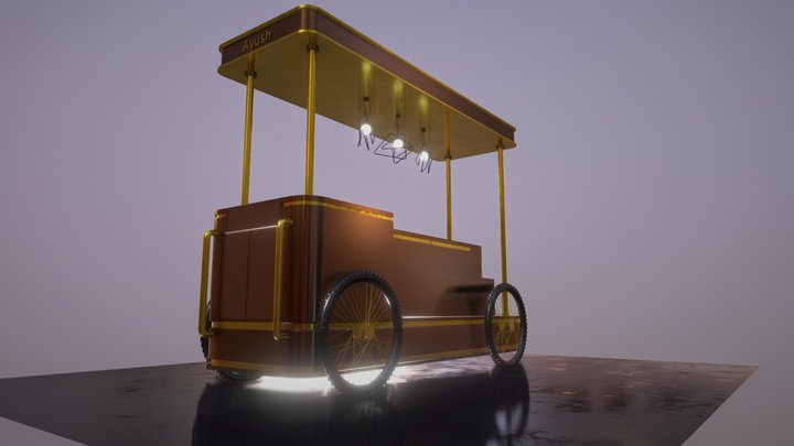 Cart 3D Model