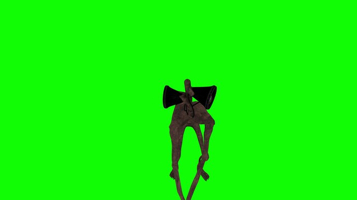 Standing Melee Run Jump Attack 3D Model