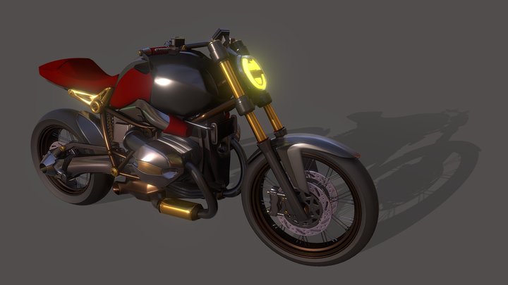 BMW R nineT 3D Model
