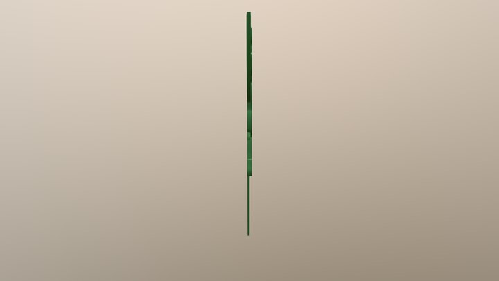 Tinkerbell Siloutte W Pick 3D Model