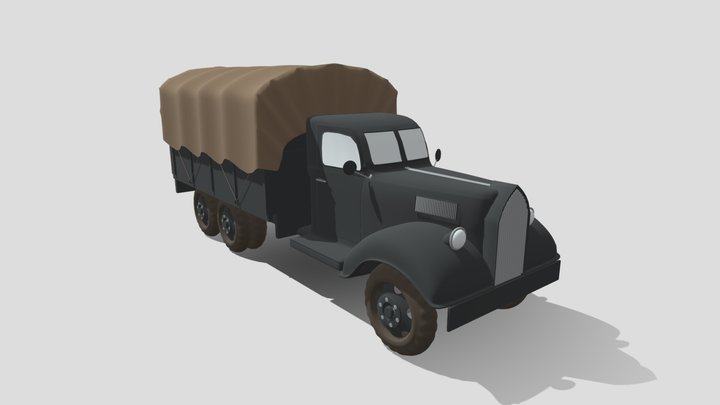 GMC Truck 3D Model