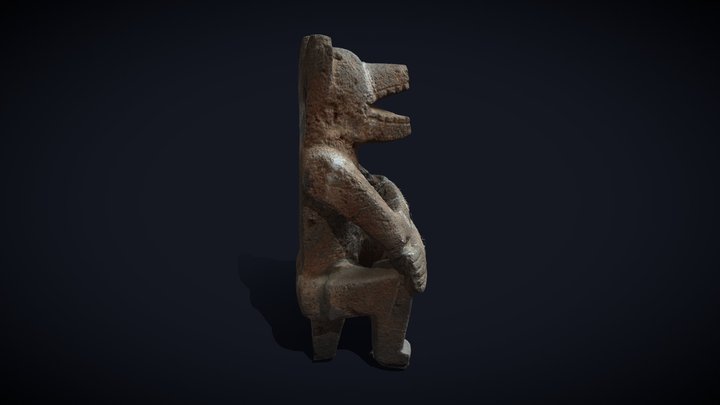 Hombre-coyote 3D Model