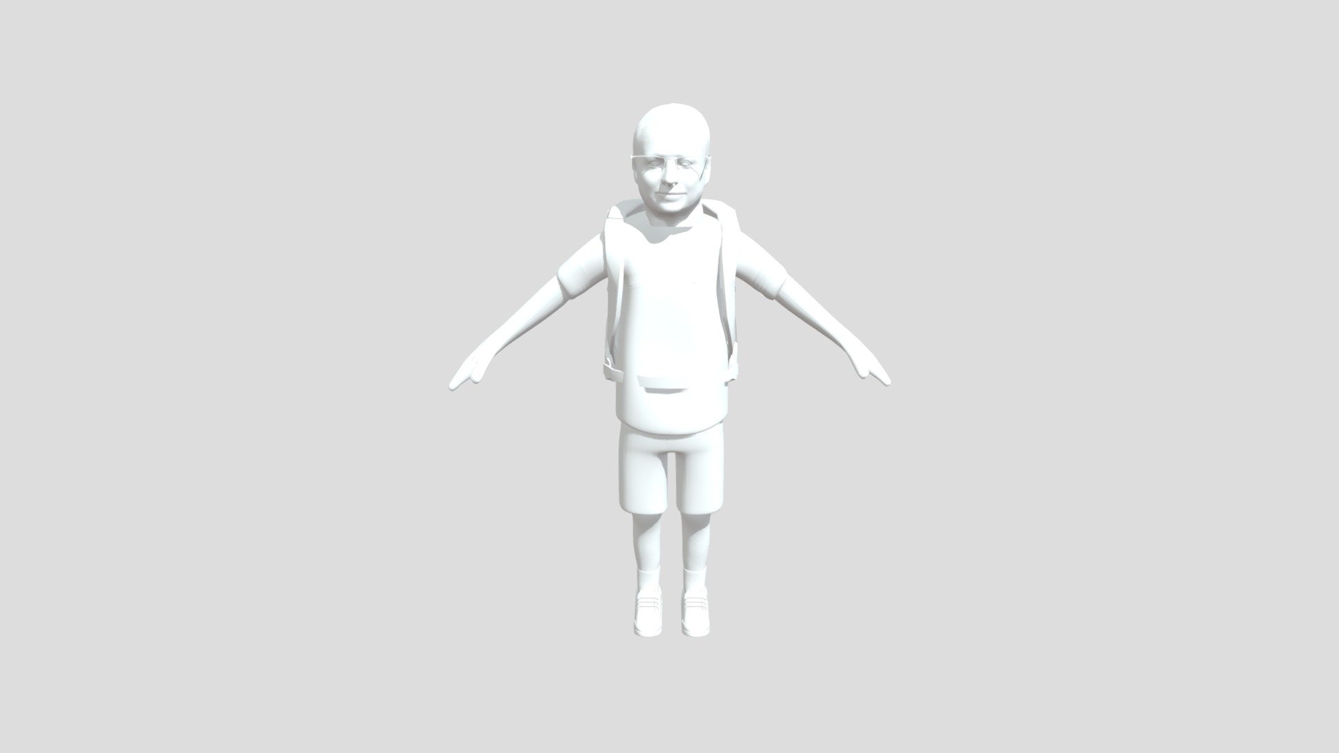 Oko Model - 3d School Kid - Download Free 3d Model By Yugn27 [77c4147 