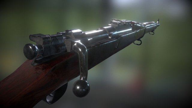 M1903 Springfield Mark 1 3D Model