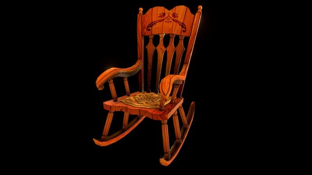 Rocking Chair 3D Model