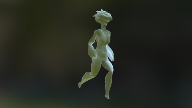 Alien fiend 3D Model
