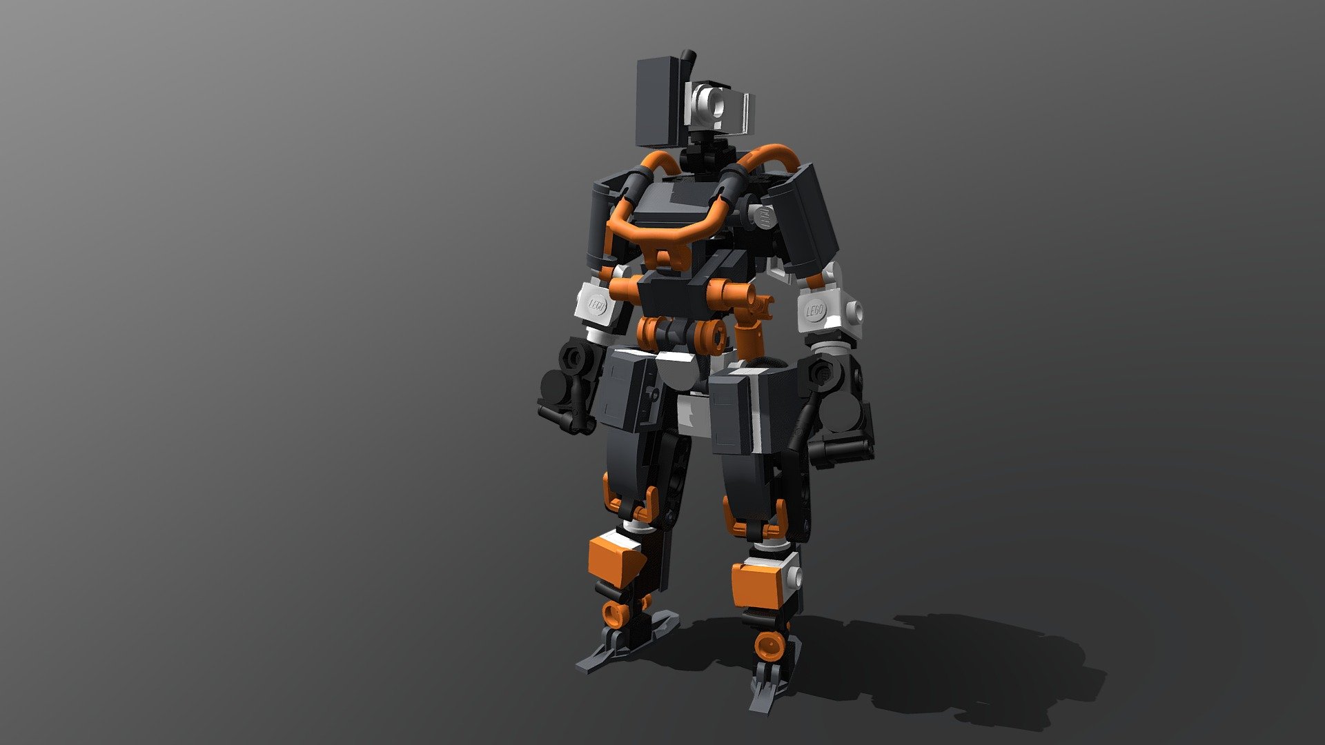 Lego mecha - Download Free 3D model by cat_barsok [77c663e] - Sketchfab