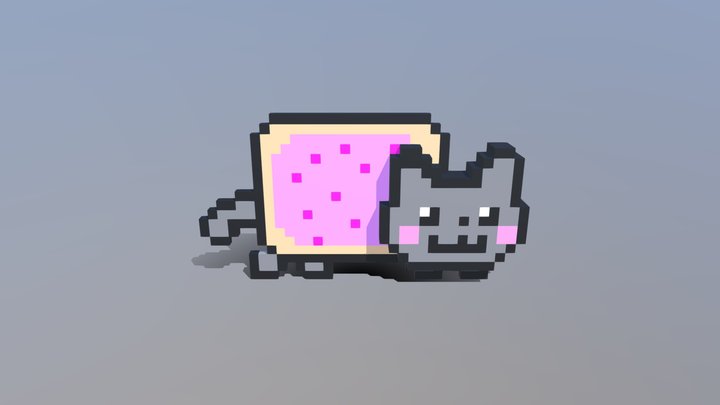 Nyan Cat 3D Model