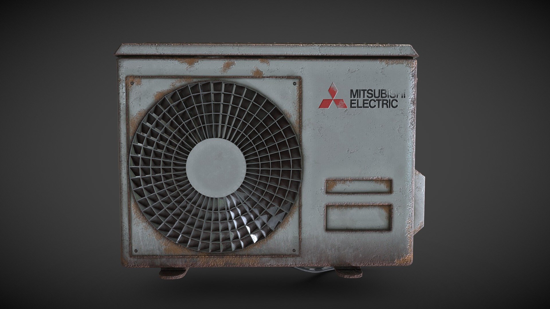 Rusted Aircon Unit - Buy Royalty Free 3D model by Sousinho [77c79f5 ...