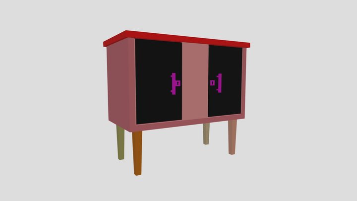 Sideboard 3D Model