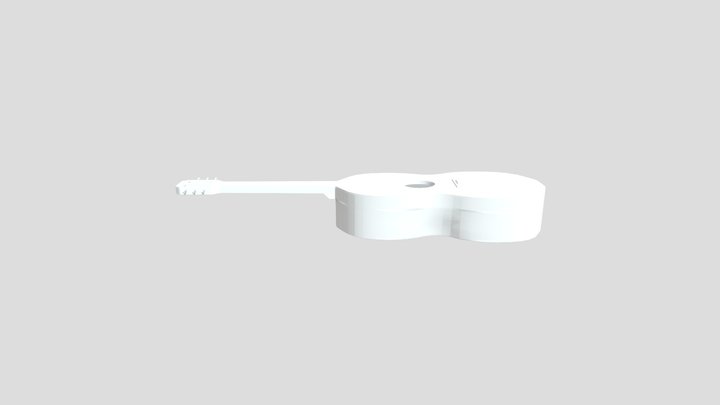 Guitar 3D Model