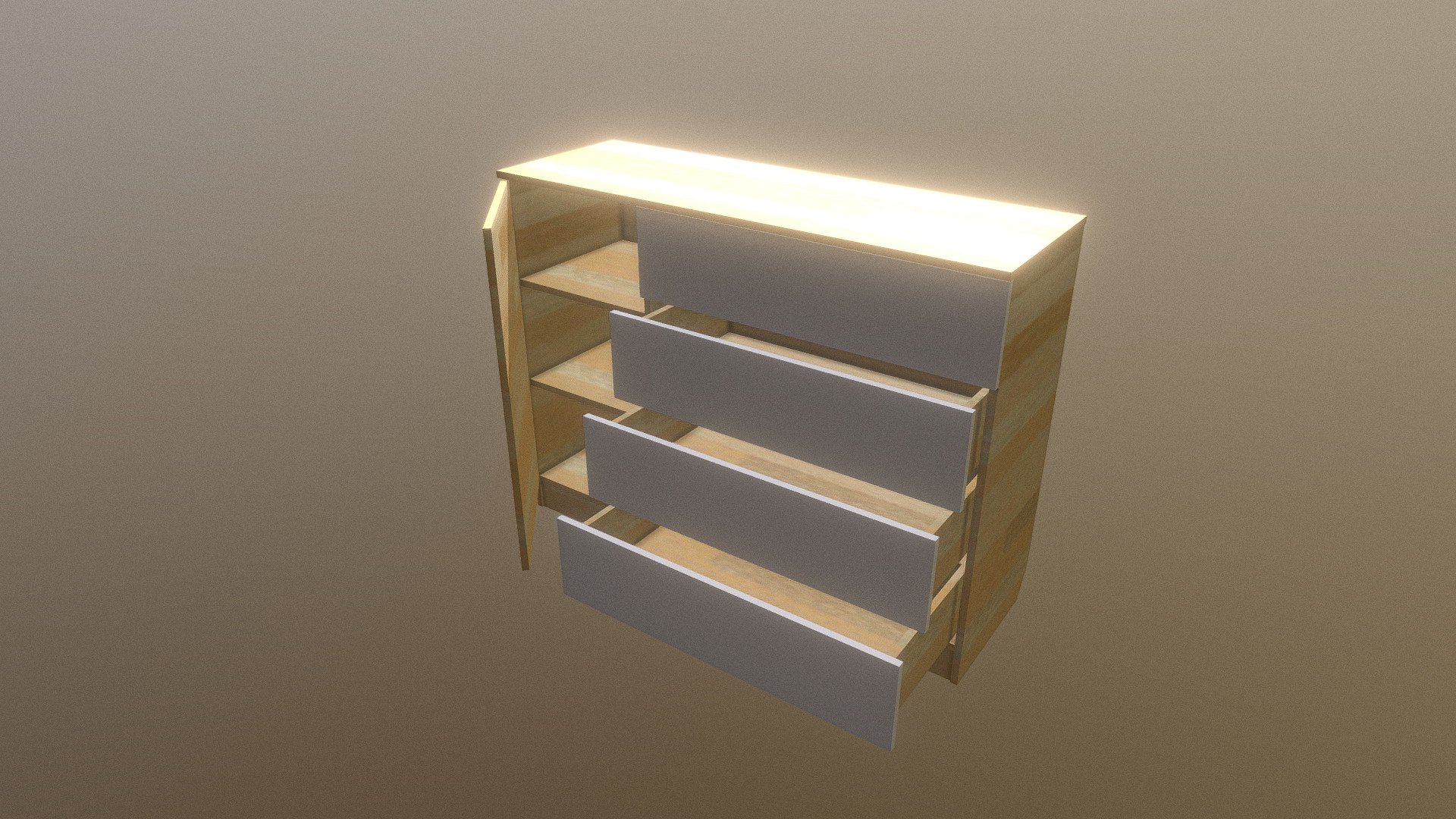 комод - Download Free 3D model by tetratt [77c94b1] - Sketchfab