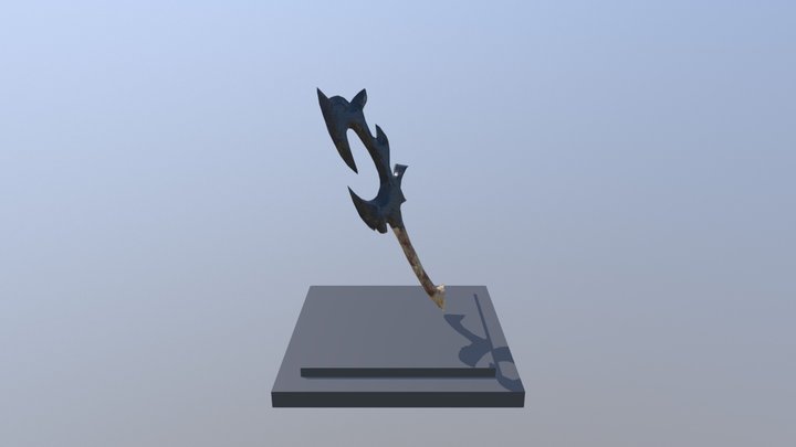Sword of Ice lord 3D Model