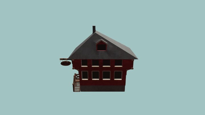 rart hus 3D Model