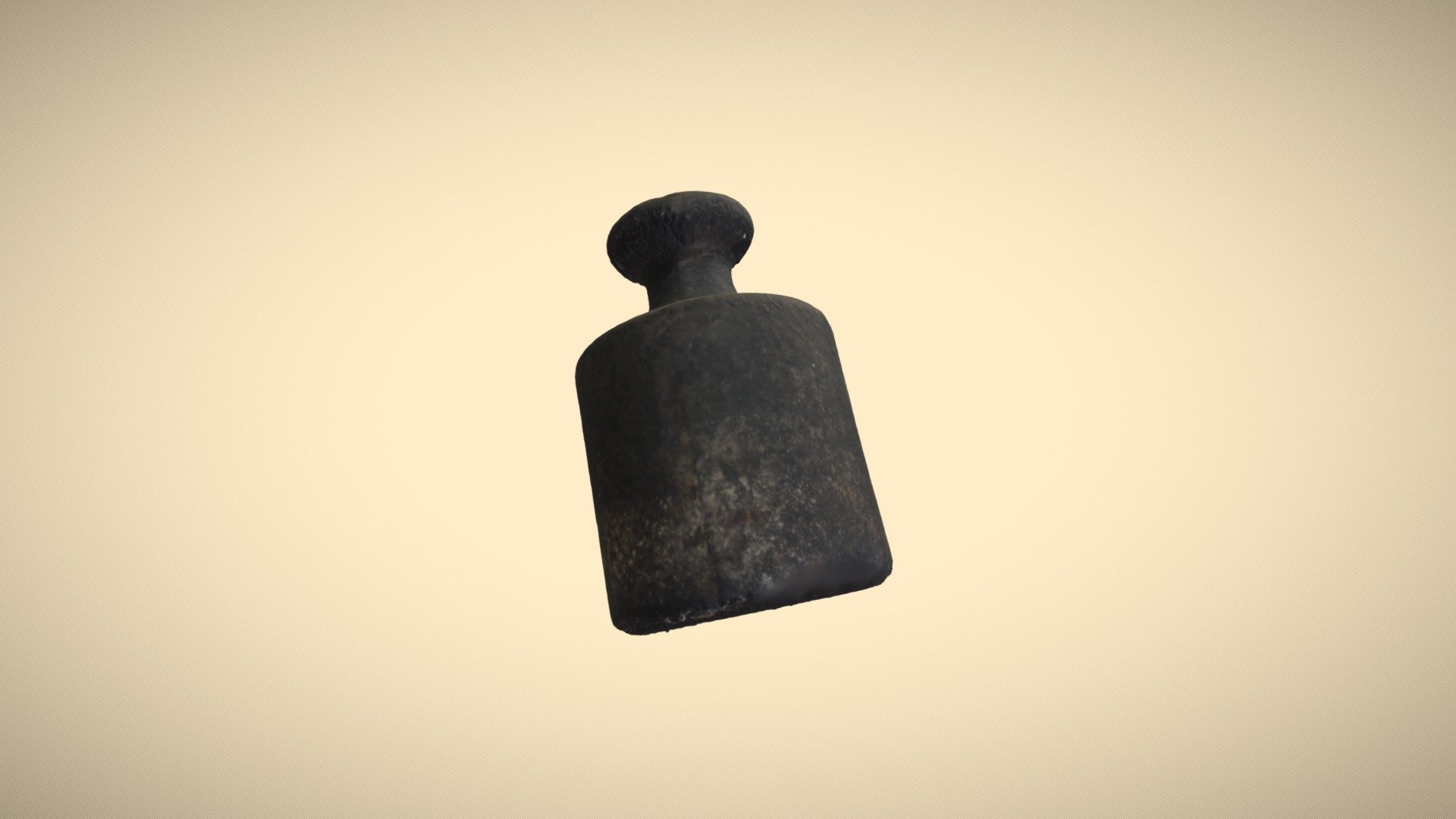 Antique Cast-Iron Weight - Download Free 3D model by moudyltf [77ca0ea ...