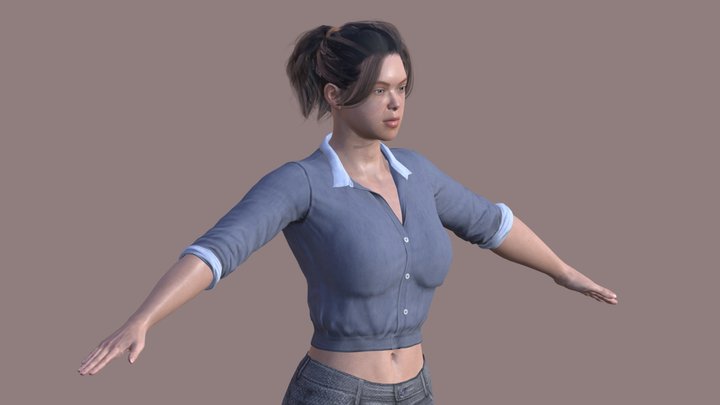 Lara 3D Model