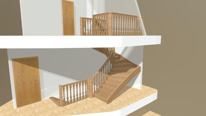 Jungwirth Treppen 7135 3D Model