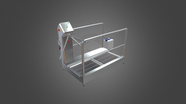 Станция гигиены GRENT 041 P 3D Model