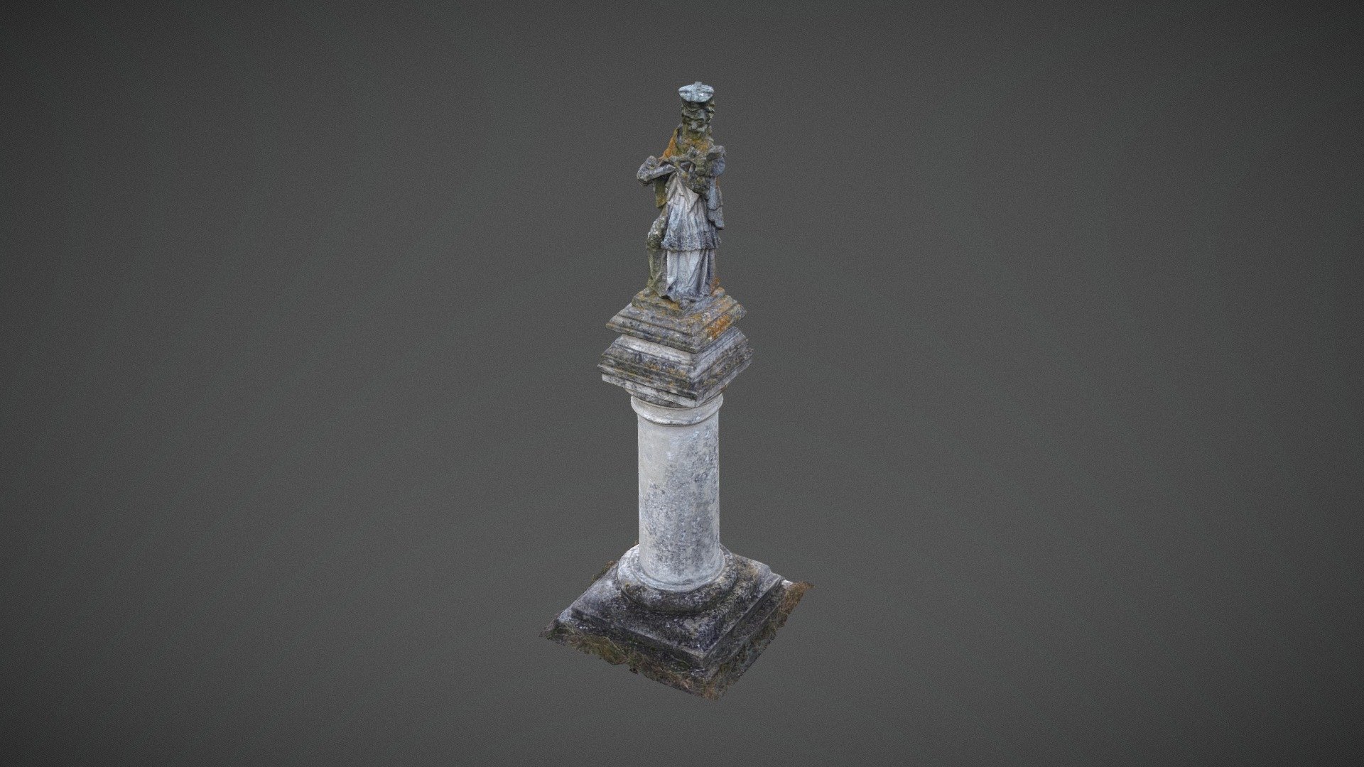 Statua św. Jana Nepomucena — Sketchfab embed 3D viewer