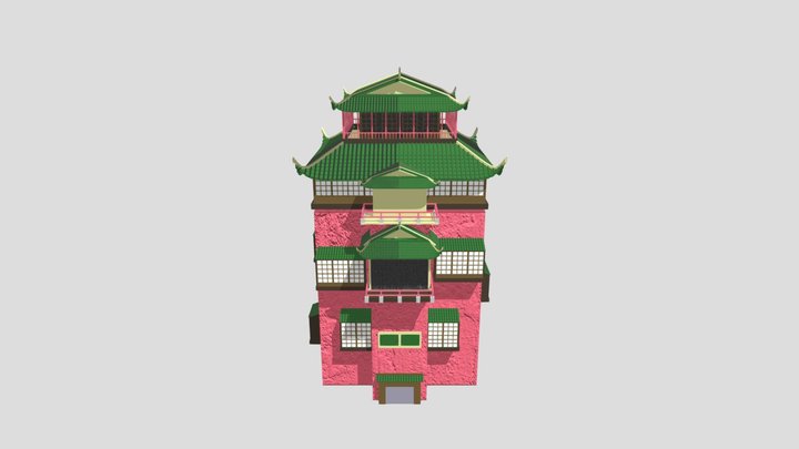 Bathhouse 3D Model